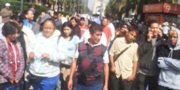 Comerciantes respaldan a Martí Batres durante su primer informe de gobierno
