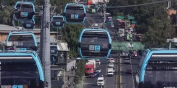 A partir de este lunes, reanuda operaciones la línea 1 del Cablebús y la línea 2 suspende servicio