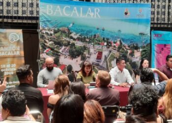 Presentan el programa de actividades de la Expo Feria de San Joaquín Bacalar 2024
