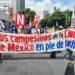 Gobierno de la CDMX recibe con granaderos y a golpes a campesinos de Tláhuac que solicitan apoyos