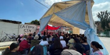 Familias de predio Balli en Iztapalapa exigen ser reubicados por falla geológica