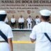 Se despide AMLO con la inauguración de la zona naval en Boca del Río, Veracruz