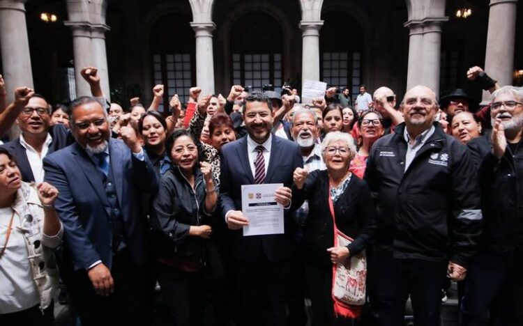 Programa de Mejoramiento Barrial ya es un derecho constitucional: Batres