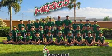 México inicia contundente el Panamericano de Béisbol Pre infantil