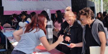 Inauguran la Feria del Empleo para la mujer en Coyoacán