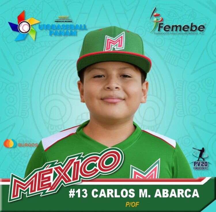 México sigue sin perder en Beisbol Panamericano Pre infantil