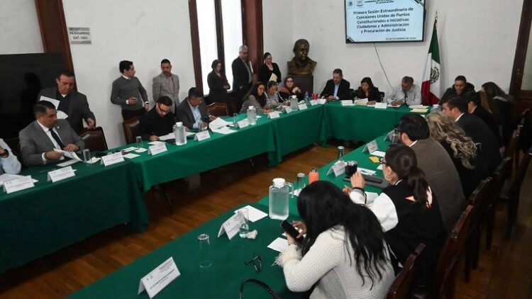 Sin mayores costos comisión aprueba dictamen con modificación a la Constitución local en materia de reforma a l PJ