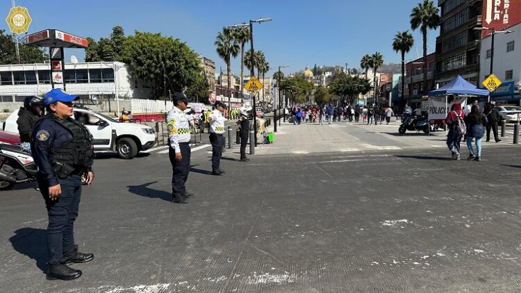 Extensivo dispositivo de seguridad y vialidad en La Basílica de Guadalupe: SSC