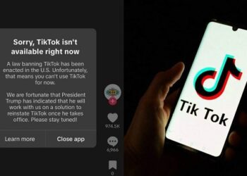 TikTok notifica a sus usuarios en EU que a partir de este domingo ya no estará disponible