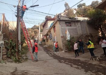 Antorcha logra luminarias para comunidades de Xochimilco