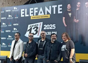 Elefante regresa al Auditorio Elefante con todos sus éxitos