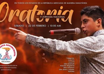 Anuncia Antorcha su V Jornada Nacional de Oratoria