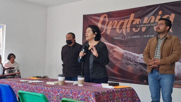 La palabra debe de ser trasmitida eficazmente a quienes nos escuchan: Gloria Brito