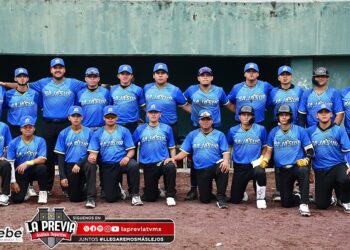 Baja California Sur imponente líder Invicto en Béisbol Juvenil