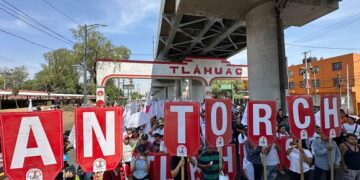 Antorcha anuncia marcha-plantón en Tláhuac