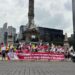 Antorcha protesta con cuatro cadenas simultáneas en la CDMX