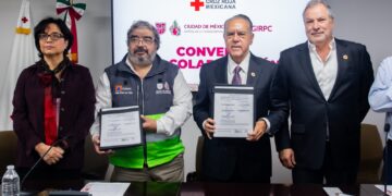 SGIRPC y Cruz Roja Mexicana firman convenio de colaboración en capacitación