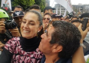 Comerciantes del Centro Histórico muestran su apoyo a Claudia Sheinbaum tras siete años de transformación