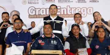 Gobernador de Puebla entrega 5,613 apoyos al campo con inversión de 149.5 mdp