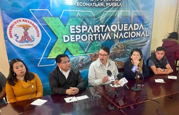 En la CDMX presentan la XII Espartaqueada Deportiva Nacional; Tecomatlán recibirá a 30 mil atletas