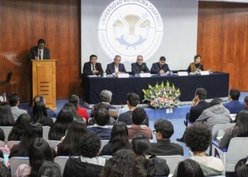 Jóvenes de la Universidad Chapingo condenan ataques de EE. UU.e Israel contra Irán; expresan apoyo al pueblo iraní.