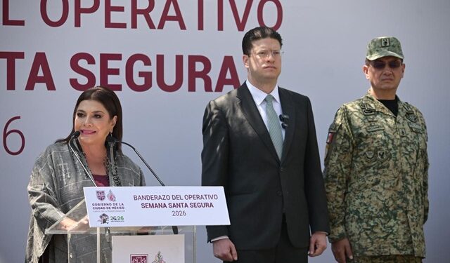 Por Semana Santa refuerzan la seguridad en la CDMX