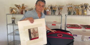 “Pintar es una lucha constante”, afirma José Luis Bustamante; 50 años entre la luz, la disciplina y l a resistencia