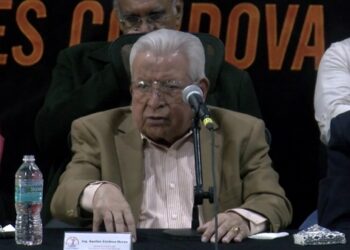 Sólo un pueblo consciente y organizado podrá defender la soberanía nacional: Aquiles Córdova