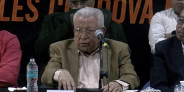 Sólo un pueblo consciente y organizado podrá defender la soberanía nacional: Aquiles Córdova