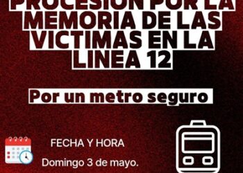 Antorcha realizará procesión en honor a la memoria de las víctimas del colapso de la L12 del Metro