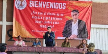 Antorchistas de GAM analizan las causas de la pobreza y la pérdida del poder adquisitivo
