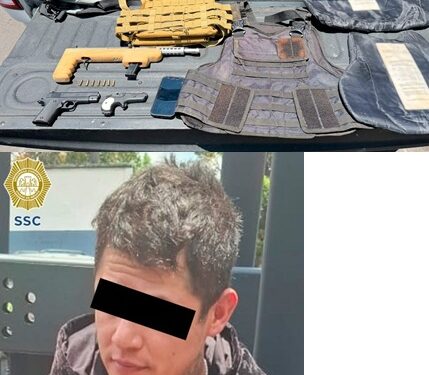 Les cae la chota con disfraces tipo comando de asalto