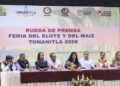 Anuncian la Feria del Elote y el Maíz en Tonanitla, Estado de México.