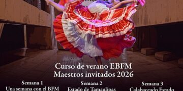 El Ballet Folklórico de México de Amalia Hernández presenta su consagrado Curso de Verano 2026
