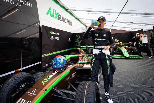 Ricardo Escotto exhibe ritmo y poder de remontada en el mítico circuito de spa-Francorchamps