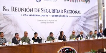 Gobernadora coordina reunión regional de seguridad en Guanajuato