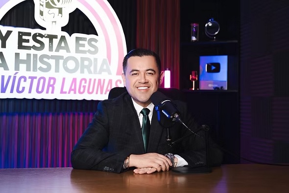 Víctor Lagunas: el periodista que se convirtió en una de las voces más influyentes del entretenimiento digital en México