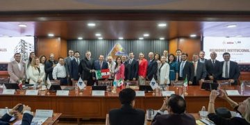 Joaquín Díaz Mena, gobernador de Yucatán presenta ante CONCANACO cartera de 88 proyectos por más de 151,805 millones de pesos