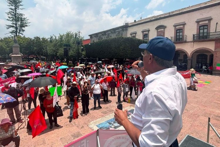 Antorcha condena amenazas contra líder estatal de Querétaro; exige intervención del gobierno Federal y Estatal