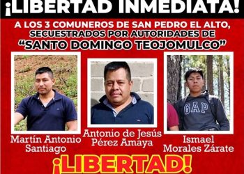 Secuestran campesinos y piden a cambio ceder territorio, en Oaxaca