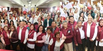 Cesar Piña Rodríguez se encuentra con los trabajadores de los Hospitales
